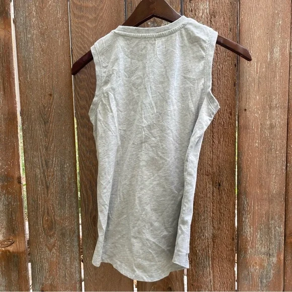 CHAMPION Girls Gray Tank Top Colorful Graphic Size 14 - Picture 6 of 6